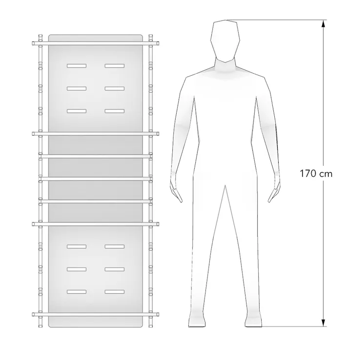 【CDM】ゲーミングデスクオーガナイザー【別送品】