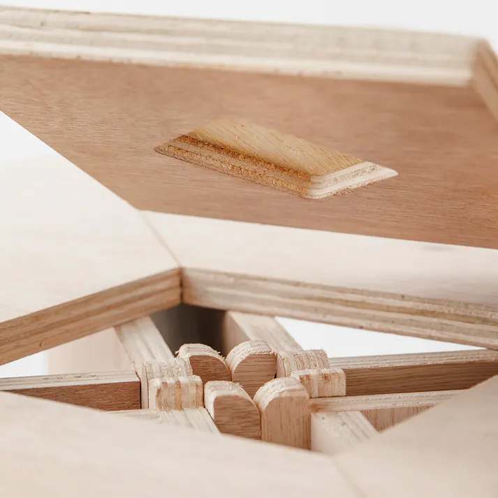 【CDM】ゲームテーブルになるコーナーシェルフ【別送品】