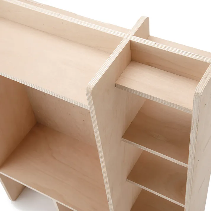 【CDM】ミニヌック付き本棚 S【別送品】