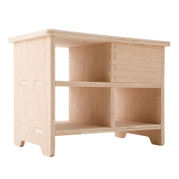 【CDM】プランターが置けるベンチ S【別送品】