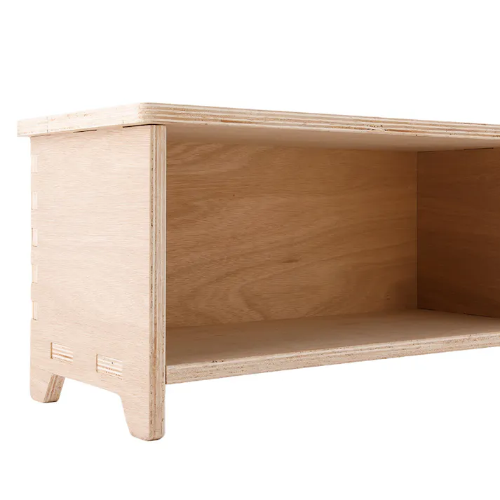 【CDM】プランターが置けるベンチ L【別送品】