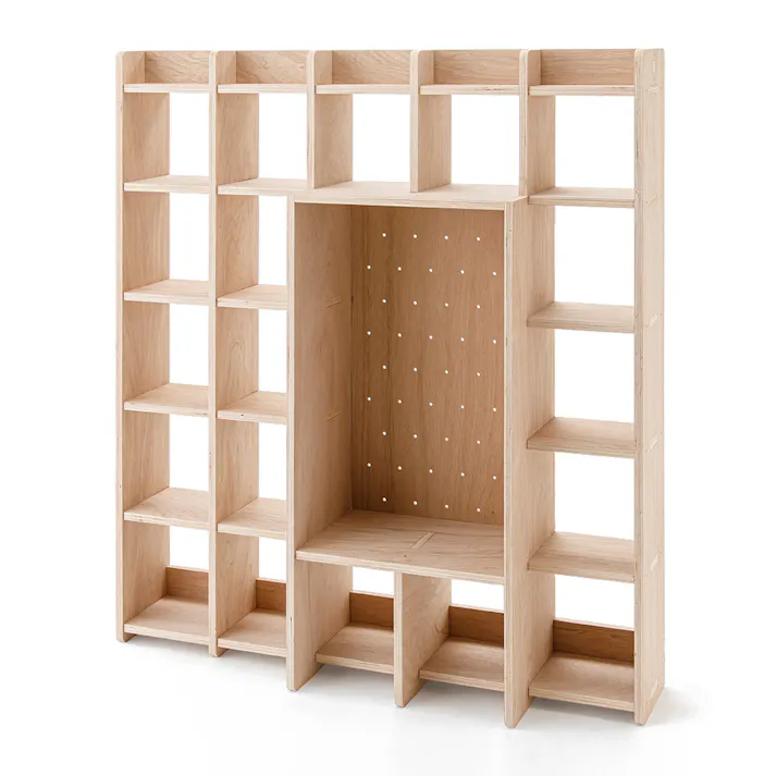 【CDM】ミニヌック付き本棚M【別送品】