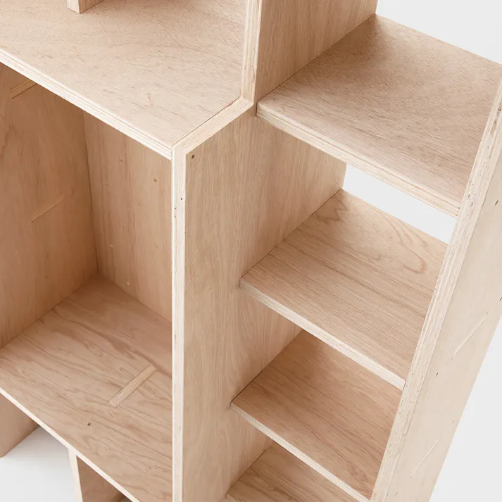 【CDM】ミニヌック付き本棚M【別送品】