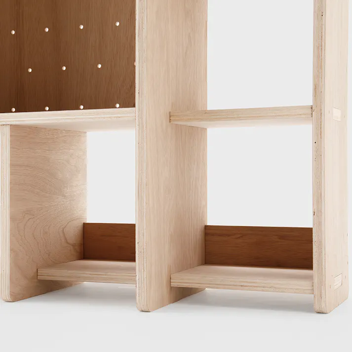 【CDM】ミニヌック付き本棚M【別送品】