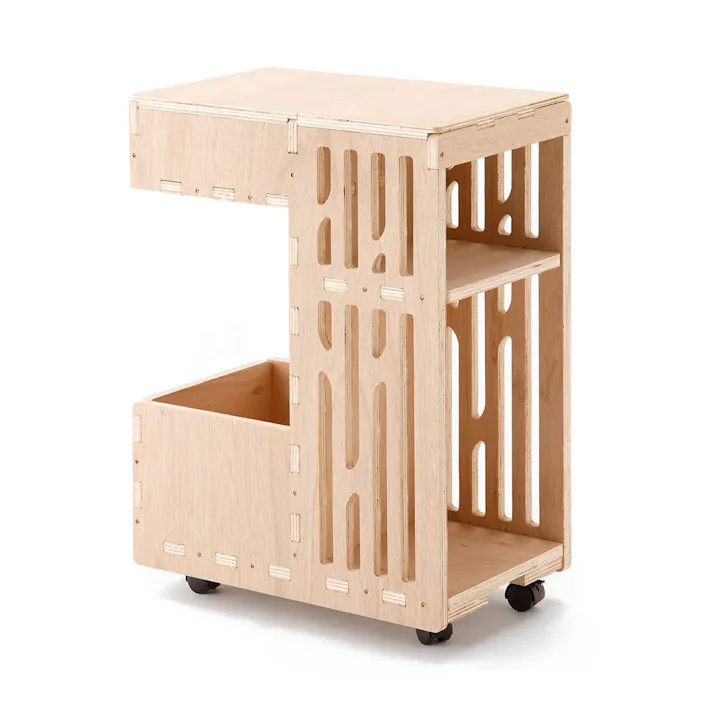 【CDM】木製バーカート【別送品】