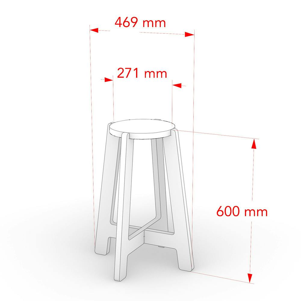 CDM】キッチンスツール60cm【別送品】 | 椅子・チェア・スツール 通販