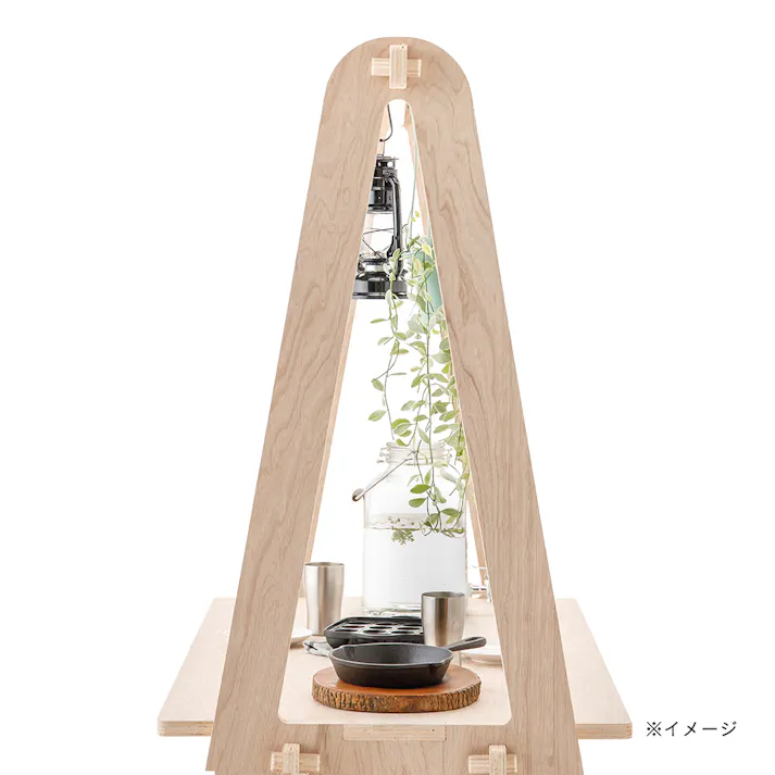 【CDM】屋台テーブルM(スツール1脚付き)【別送品】