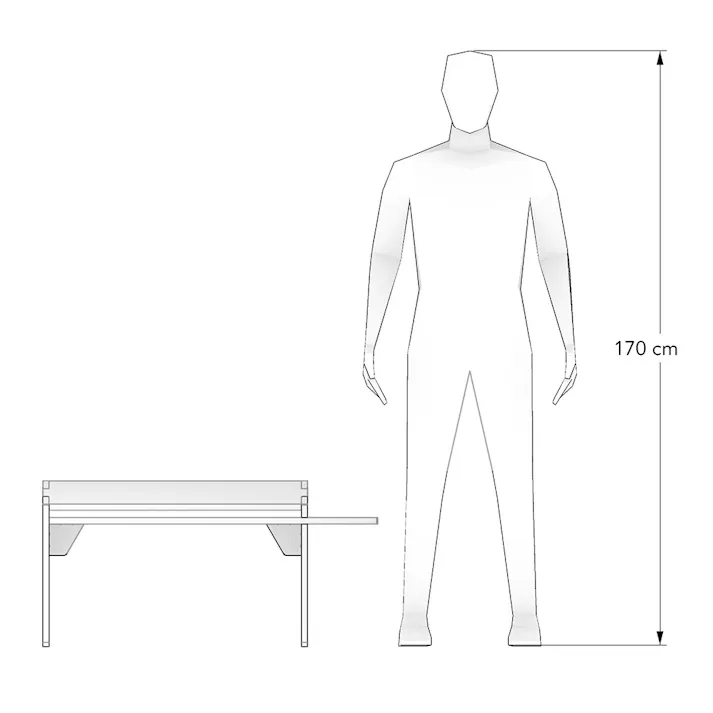 【CDM】ゲーミング座椅子テーブル(右タイプ)【別送品】