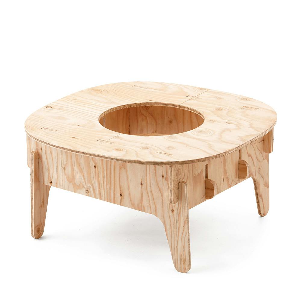 CDM】囲炉裏テーブル(ラーチ)【別送品】 | キャンプ・バーべーキュー