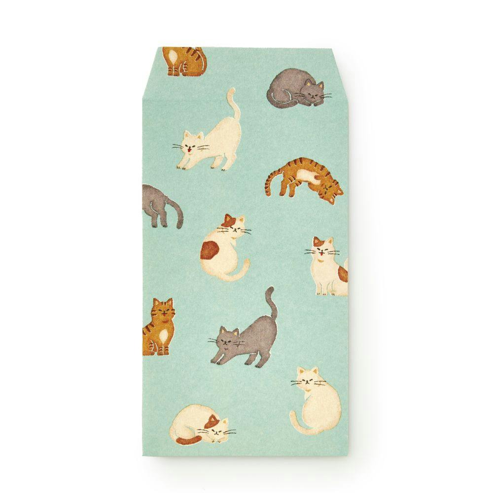 五型ポチ袋 ねこ遊び(5枚入) | 文房具・事務用品 通販