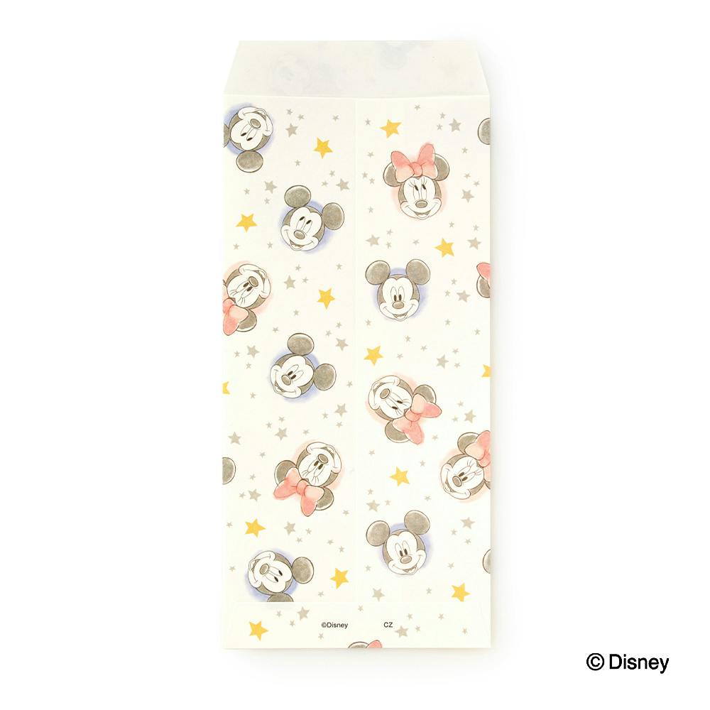 万型ポチ袋 ミッキー＆ミニー フェイス(3枚入) | 文房具・事務