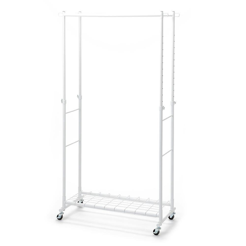 パイプハンガープロ ダブル ホワイト N33 | ハンガーラック・ポール