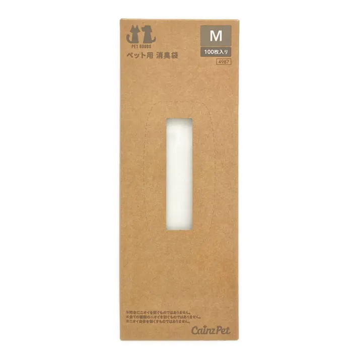 ペット用 消臭袋 Mサイズ 100枚入