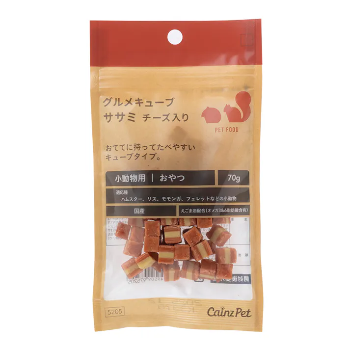 グルメキューブ ササミ チーズ入り 70g