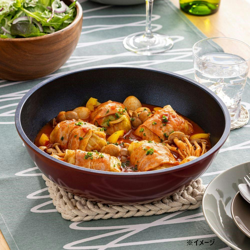 取っ手が外せる軽量フライパン26深型 | フライパン・フライパン