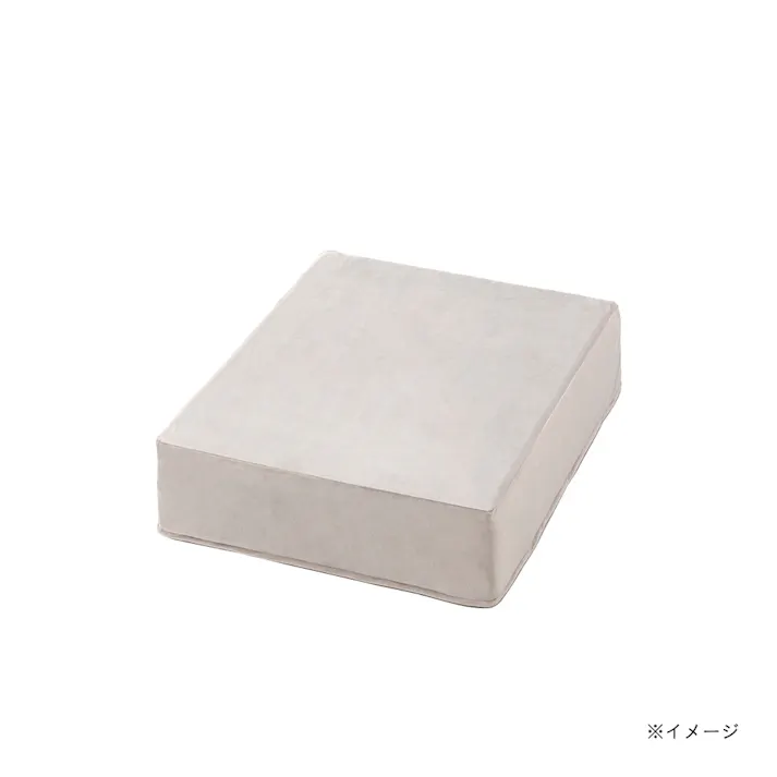 ブロックソファカバー&Pet グレー 幅60cm 奥行60cm 高さ18cm 制菌防臭加工 爪の引っかきに強い ソファーカバー (カバーのみ)