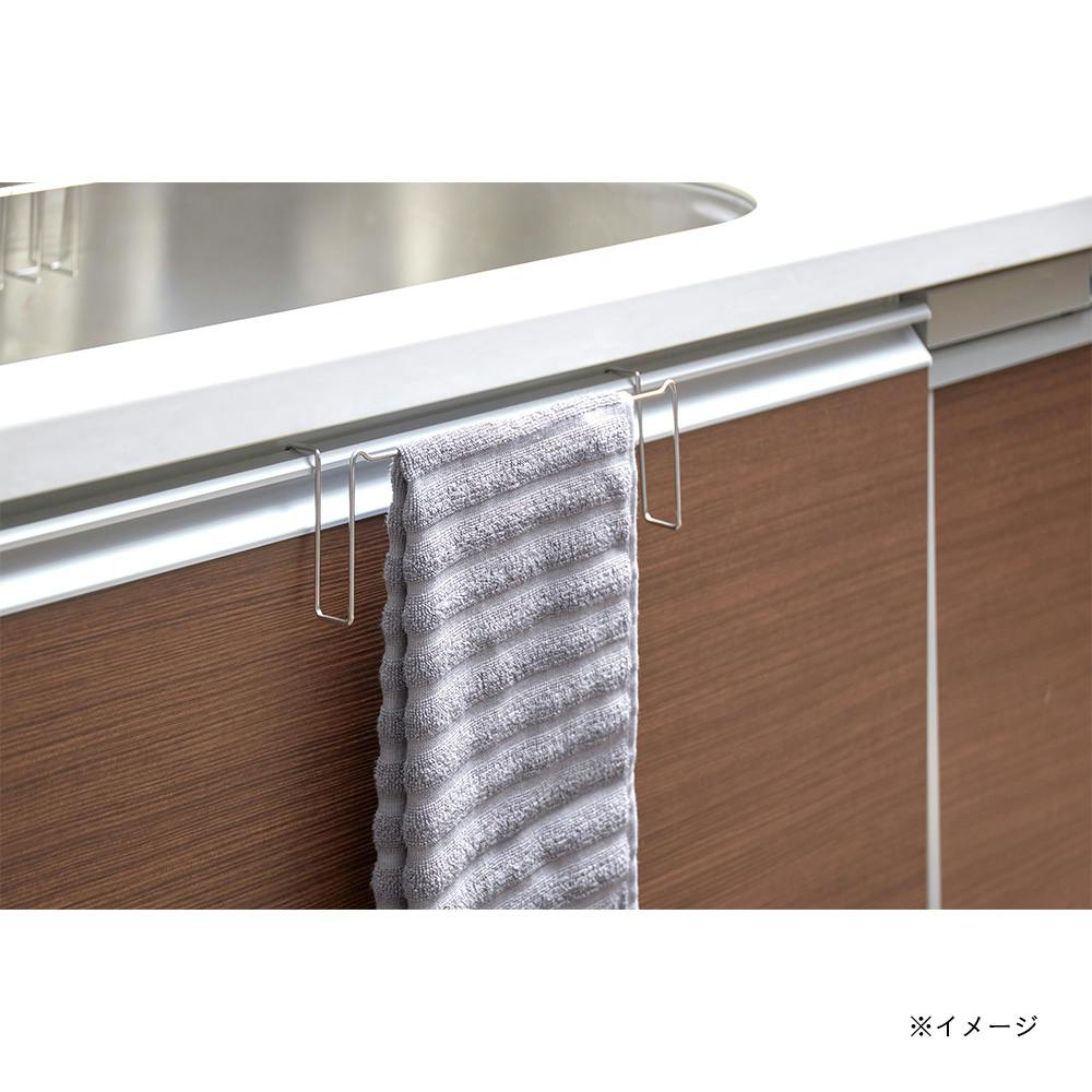 扉に掛けられるステンレスワイドフック | ねじ・くぎ・針金・建築金物