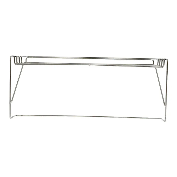 浮かせて収納 ステンレスタオルバーシェルフ