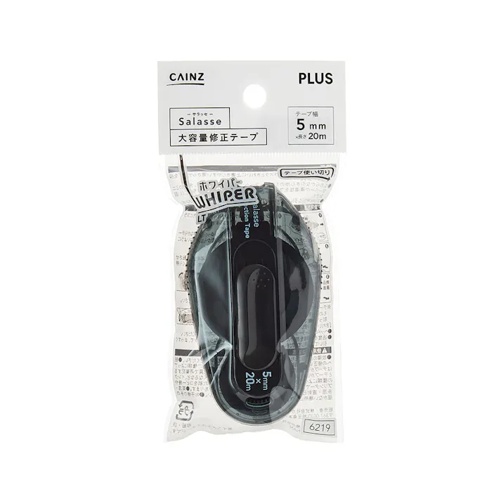 カインズ サラッセ Salasse 大容量修正テープ ホワイパー 使い切り 5mm×20m