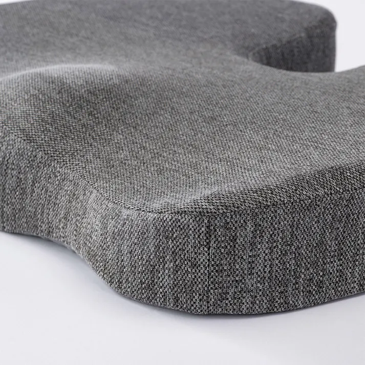 姿勢をサポートするクッション U型 グレー