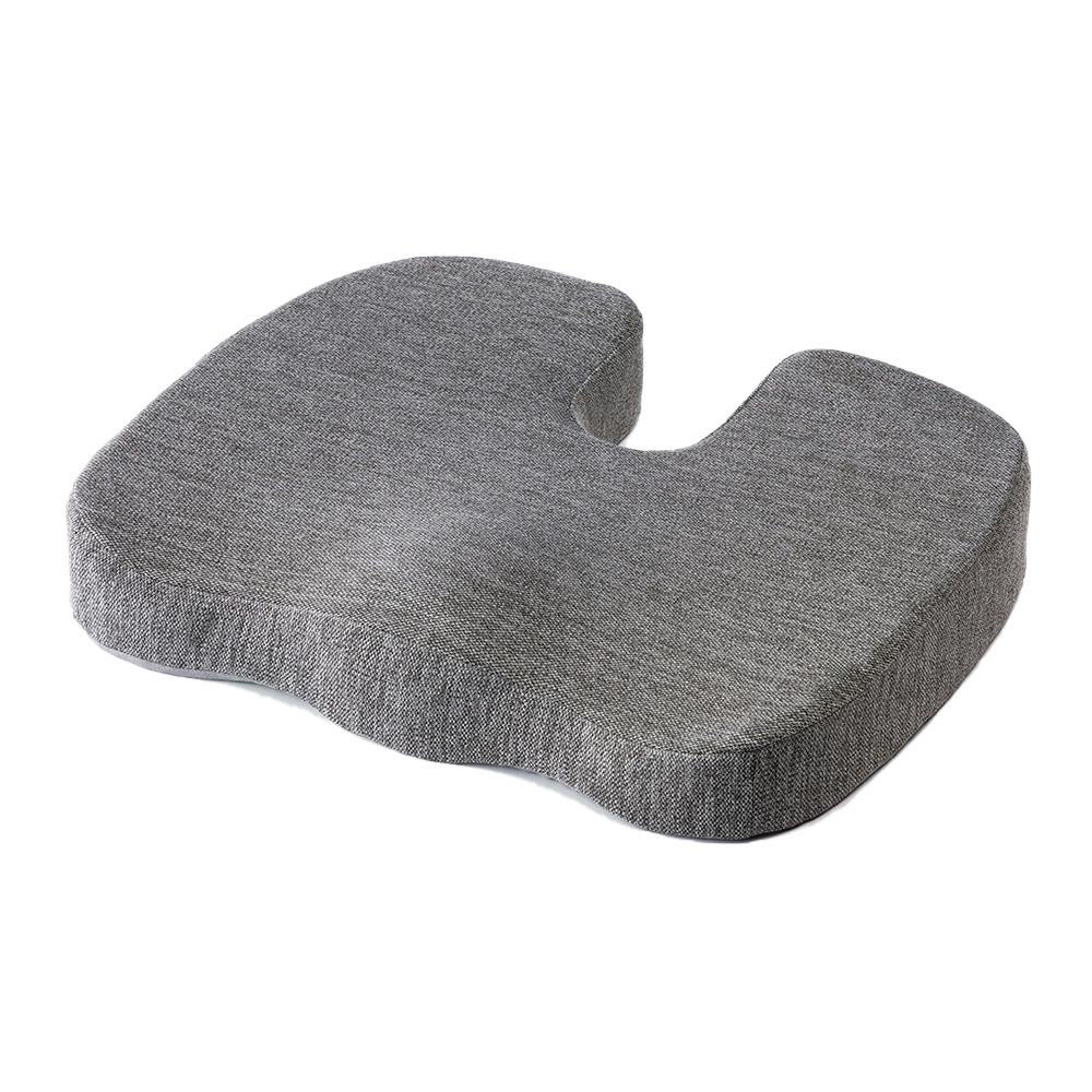 姿勢をサポートするクッション U型 グレー | クッション 通販