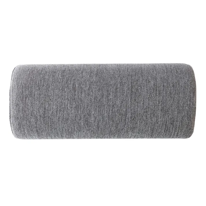 腰をサポートするクッション グレー