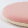 もちもちシートクッション ベージュ/ピンク 円形