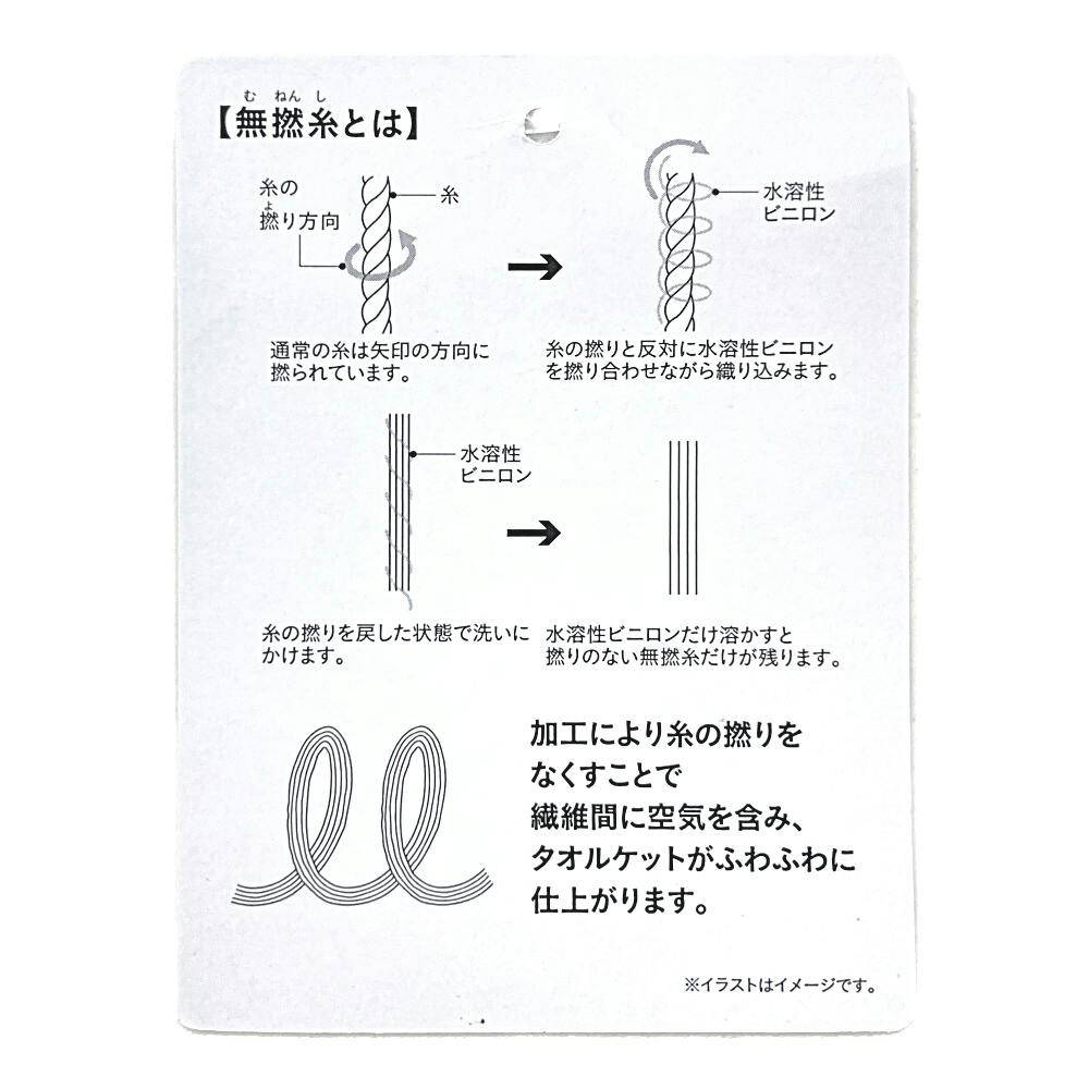 ふんわり無撚糸タオルケット 180×200 グレー | 布団・枕・寝具