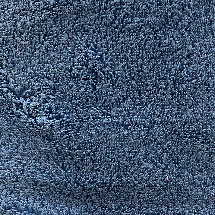 ふんわり無撚糸タオルケット 180×200 ネイビー