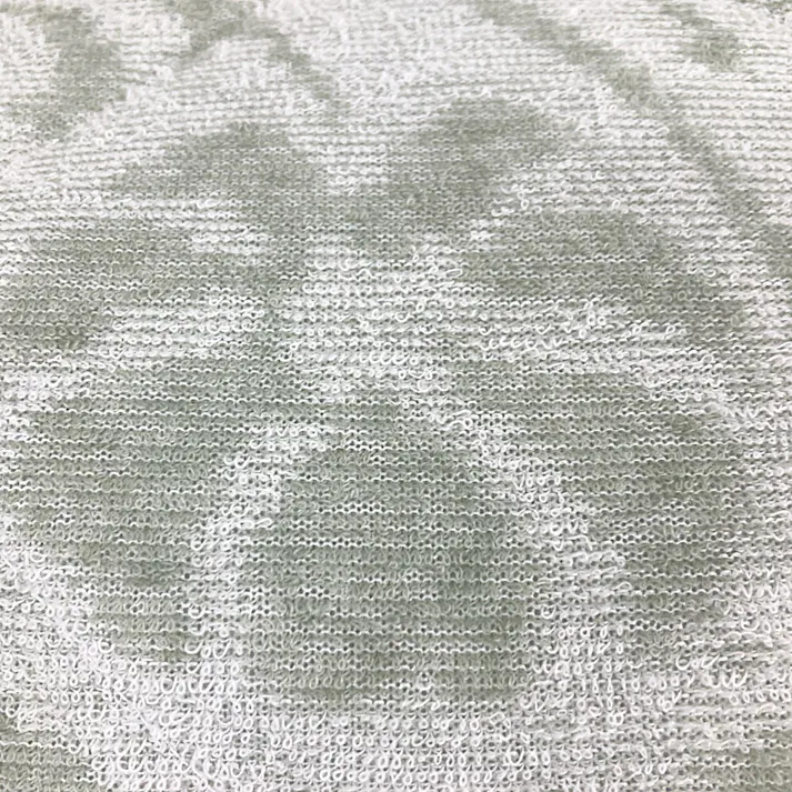 タオル素材の敷パッド Pitapa グリーン シングル 100×200cm