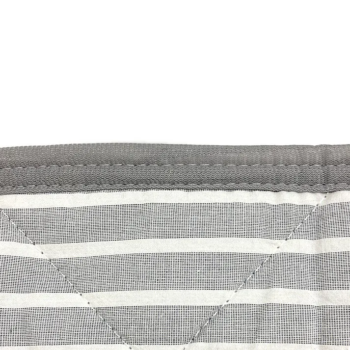 綿100%の敷パッド Pitapa グレー シングル 100×200cm