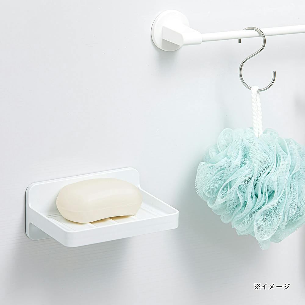 浮かせて収納 ソープトレー 吸着タイプ | お風呂グッズ・サウナ用品