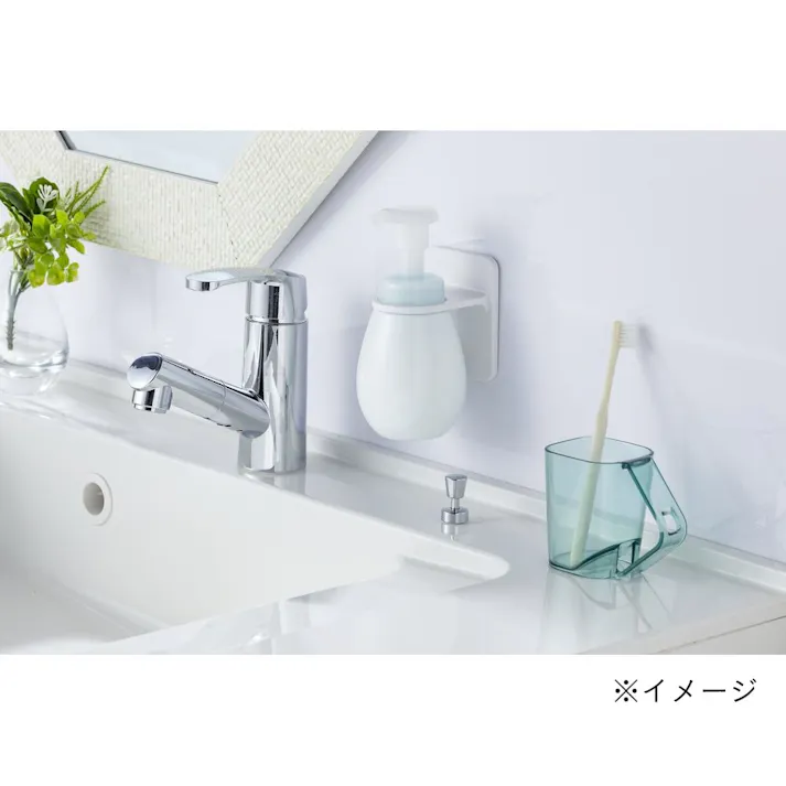 浮かせて収納 ディスペンサーフック 吸着タイプ