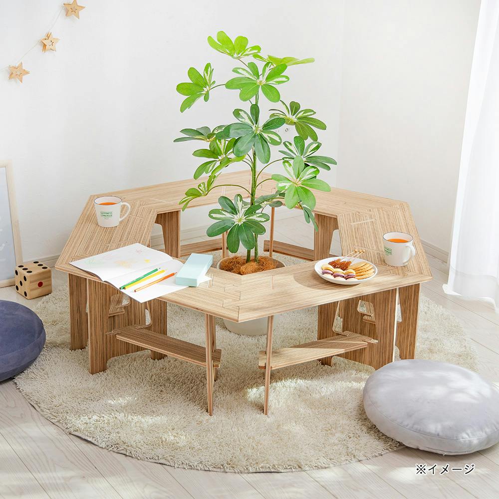 ヘキサテーブル ヘキサテーブル | 木工工房 Buru,s factory