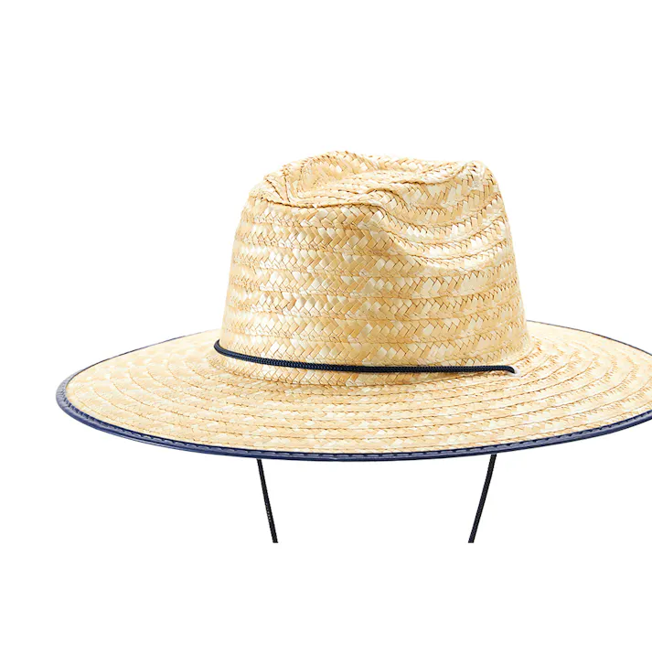 カインズ 紳士麦わら帽子 中 ネイビー