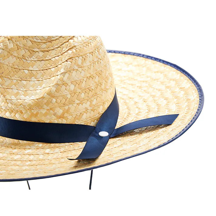 カインズ 紳士麦わら帽子 大 ネイビー