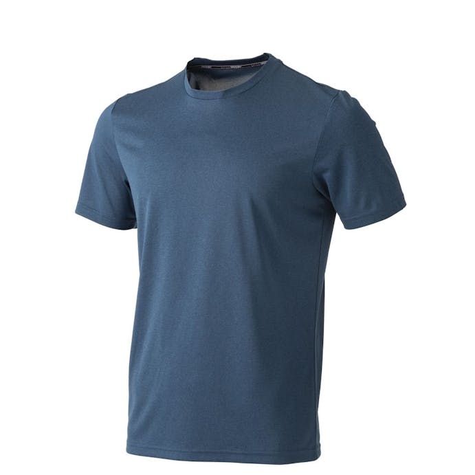 カインズ 接触冷感Tシャツ 半袖 3L 杢ライトブルー