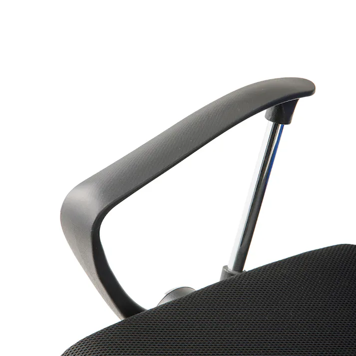 背中がムレにくいハイバックチェア ブルー Y55