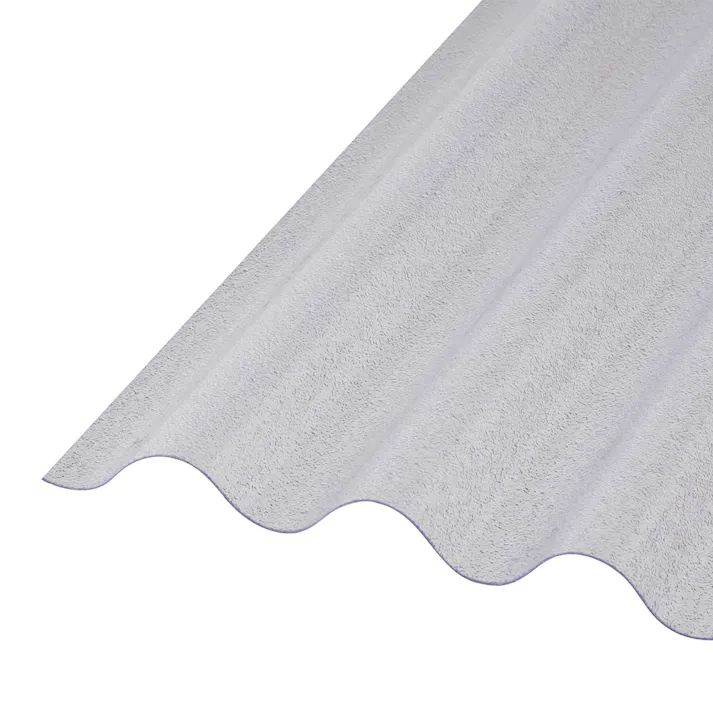 NONJIS軽量ポリカ波板 6尺 クリアフロスト【SU】