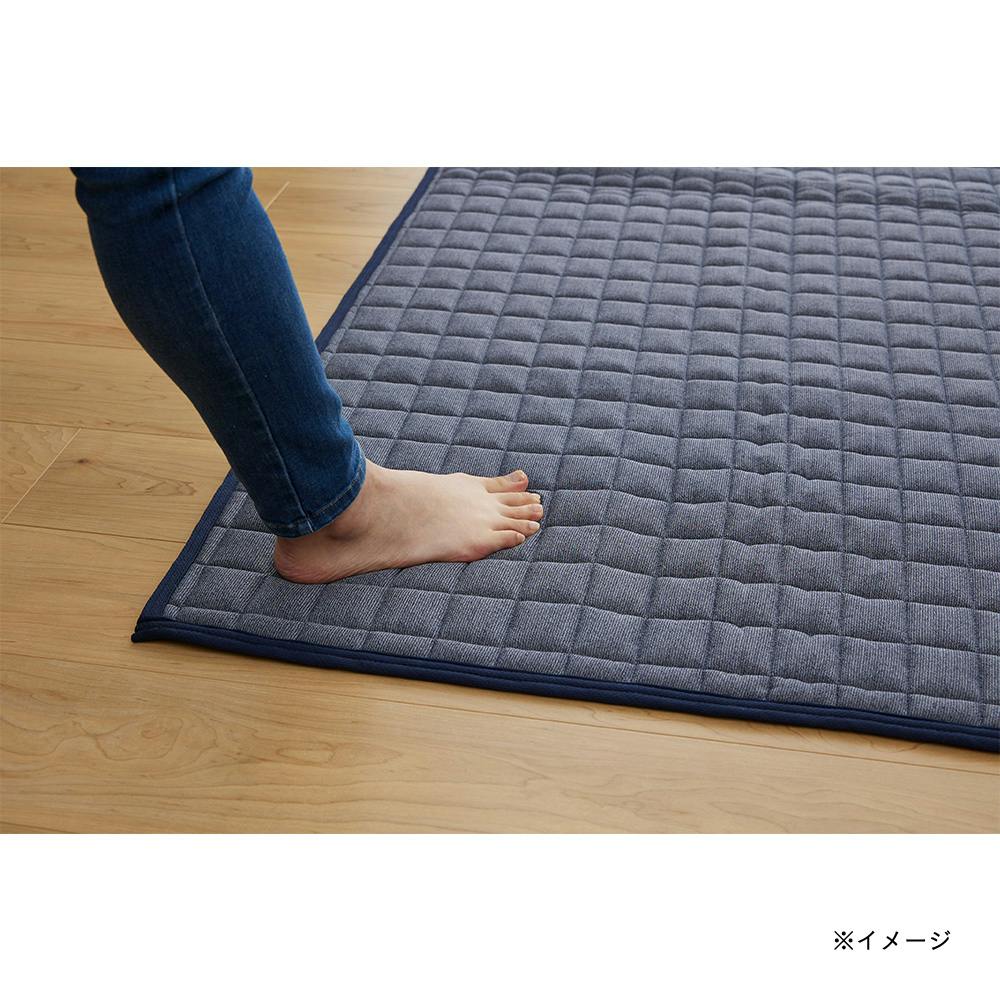 ＆Pet UDCラグ Pitapa ネイビー 185×185cm | ラグ・カーペット