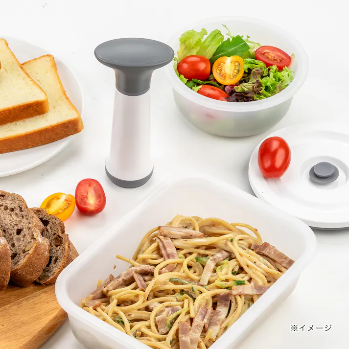 鮮度が落ちにくい保存容器 角型L