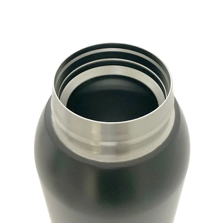 洗いやすい軽量ボトル750ml ブラウン