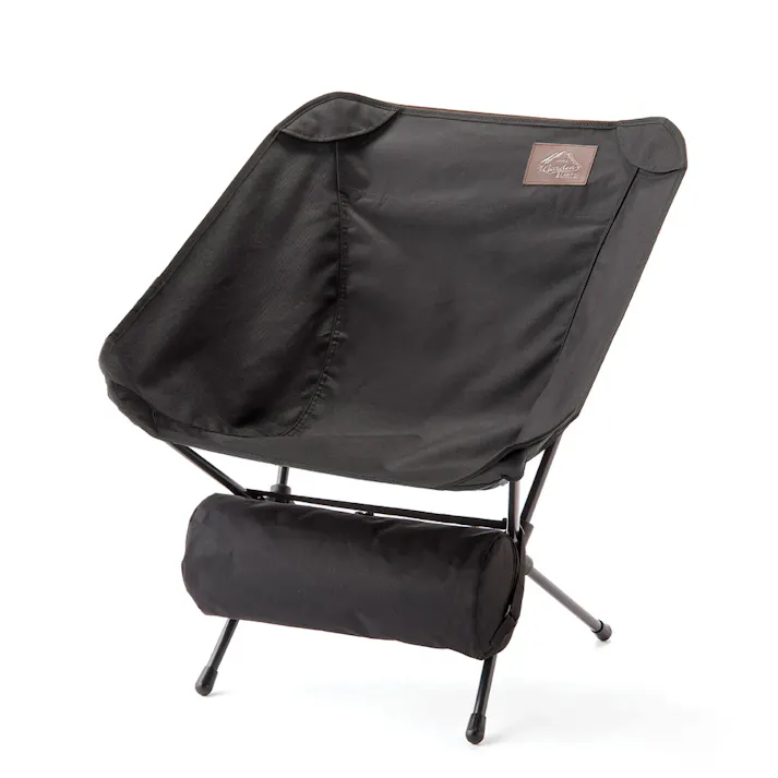 カインズ 持ち運びに便利なリラックスチェア ブラック