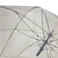 折れにくいワンタッチ式カラービニール傘 70cm クリアグレー