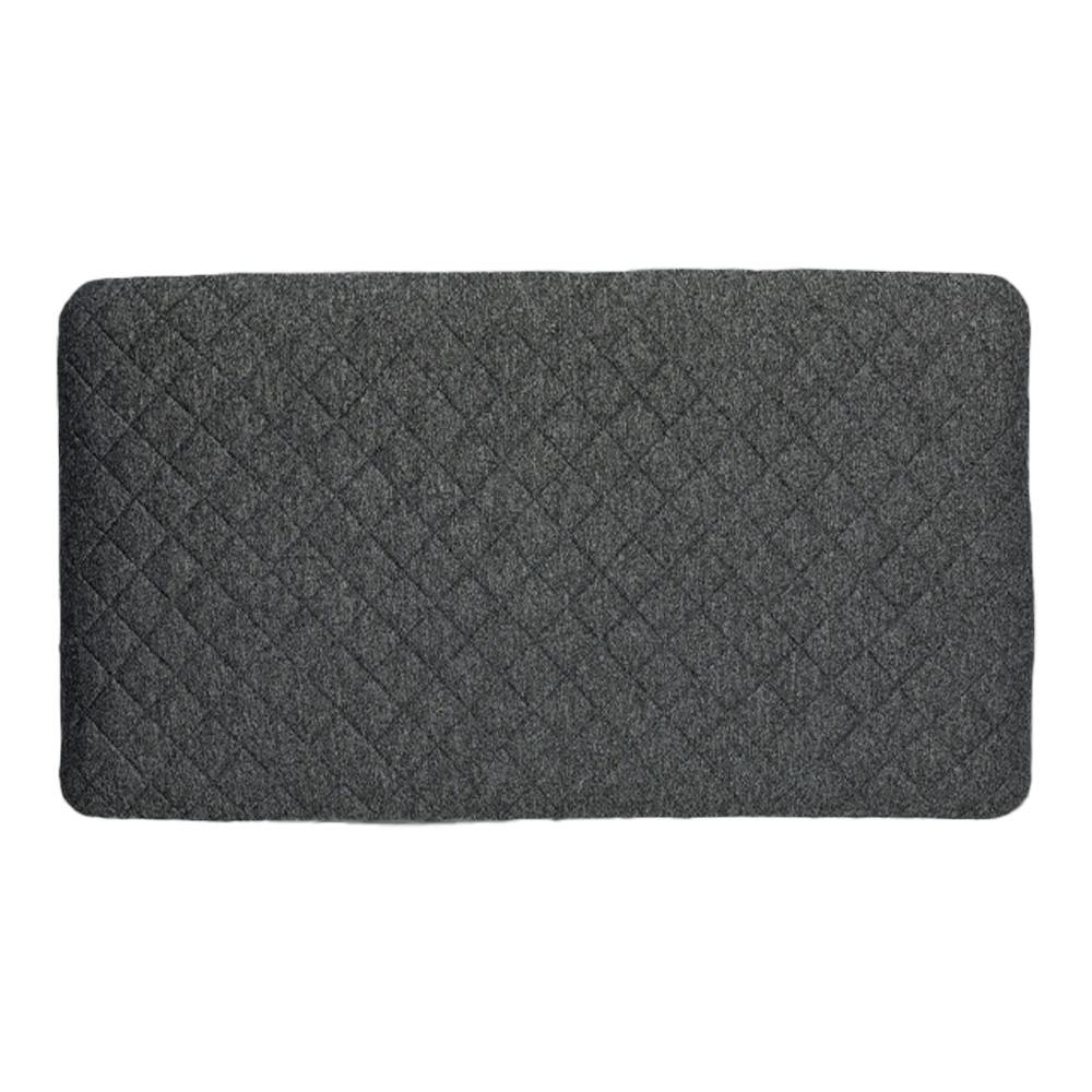 ロングフロアクッション フライス グレー | 座布団・座布団カバー 通販