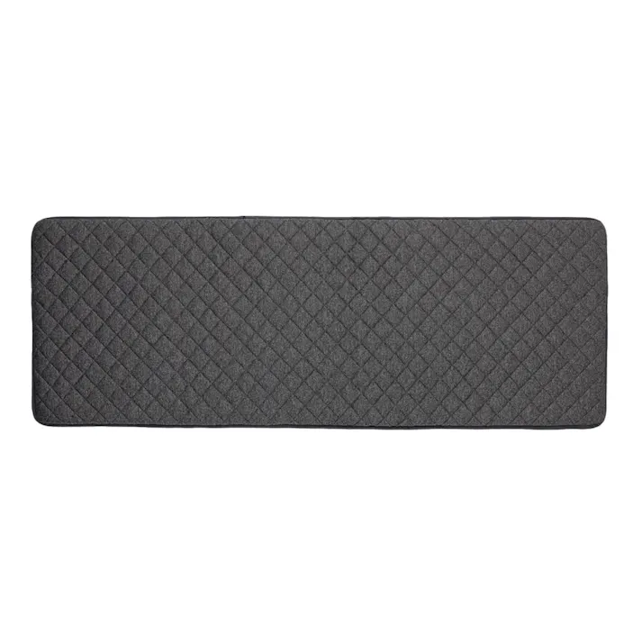 長さ180cmロングフロアクッション ブラック