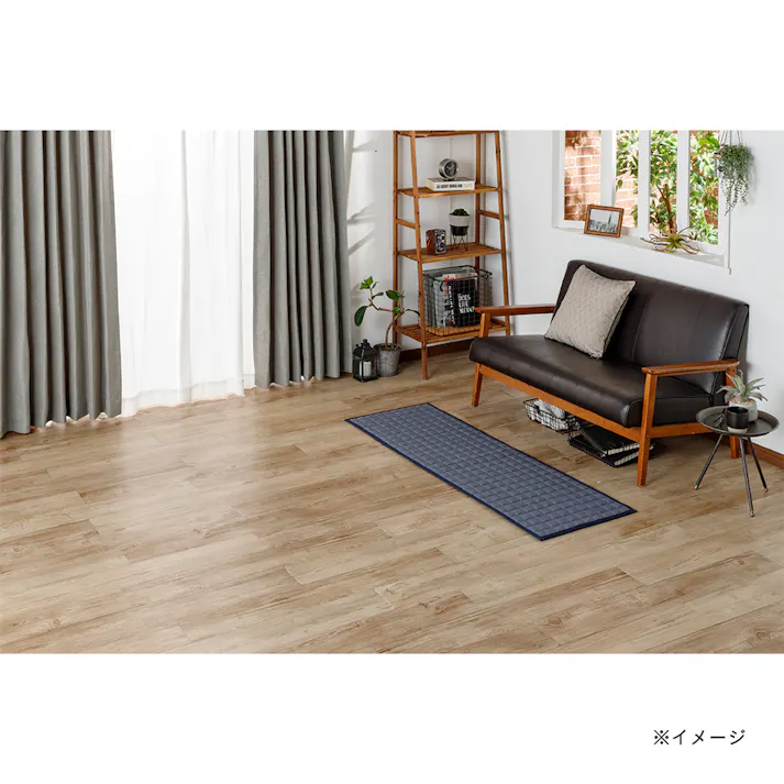 &Pet UDCラグ Pitapa ネイビー 50×150cm