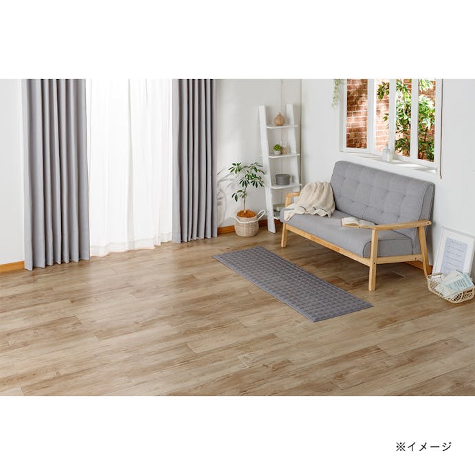 【2024春夏】＆Pet UDCラグ Pitapa グレー 50×150cm