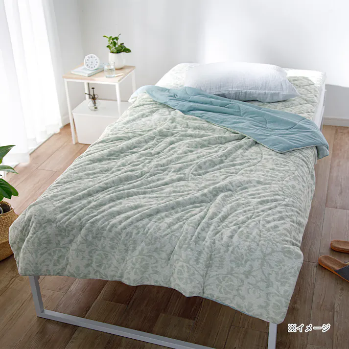 抗菌防臭肌ふとん シングル グリーン 135×185cm