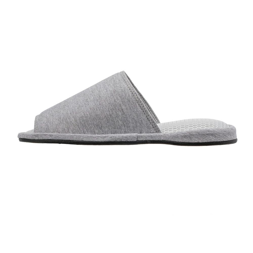 ニットダブルメッシュスリッパ 3L グレー | スリッパ・ルームシューズ